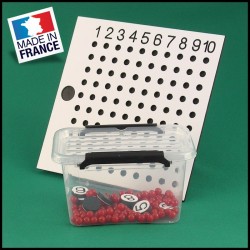 Table de multiplication - Mathématique Montessori - vue de face