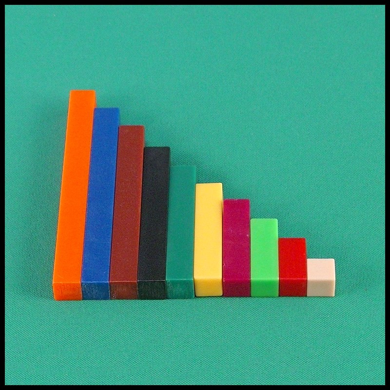 Reglettes CUISENAIRE - 300 pièces - Officiel Cuisenaire Company